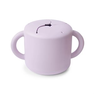 Mushie Snack Cup - Soft Lilac